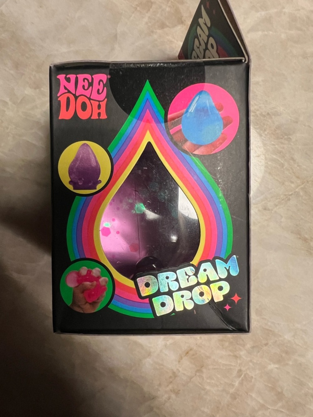 Nee Doh Dream Drop Stress Toy - Purple
